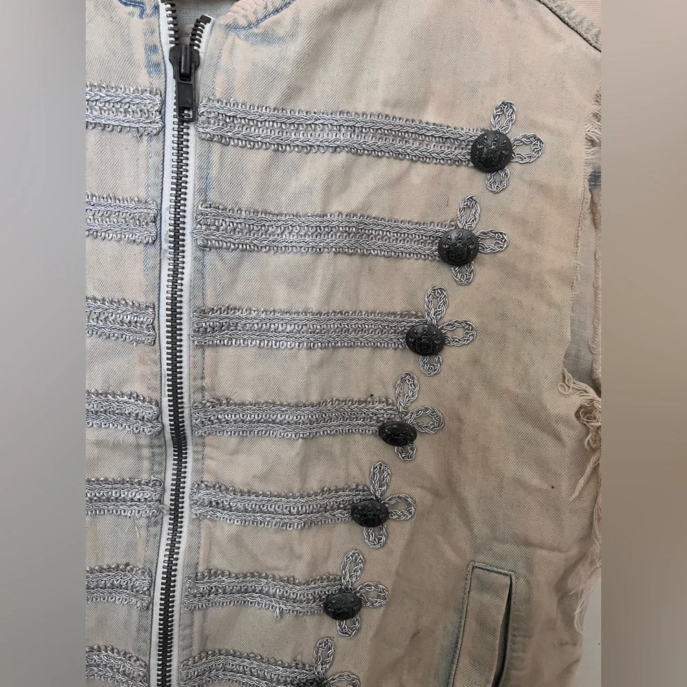 Free People Jean Vest - Picture 3 of 9